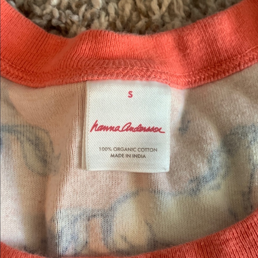 Hanna Andersson Coral Tank Top and Shorts Set - Picture 2 of 2